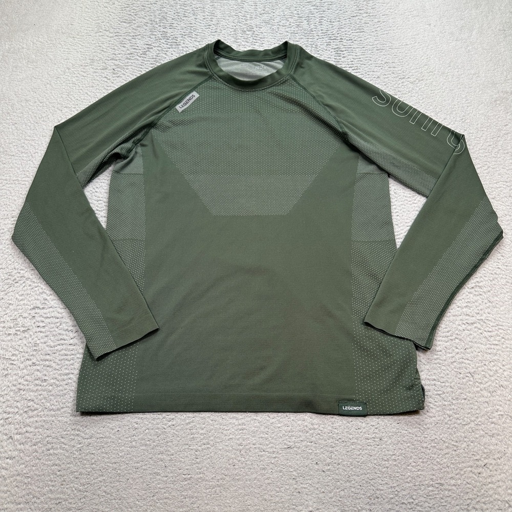 Legends Dash Tee Shirt Men's Size Medium Long Sleeve Athletic Performance SunRun